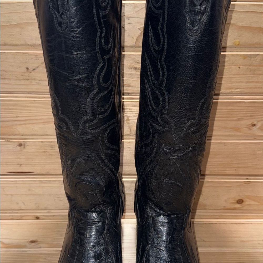 SOLD!!!!! Larry Mahan Pre-Ban Women’s Anteater Exotic Cowgirl Boots Size 8.5 B